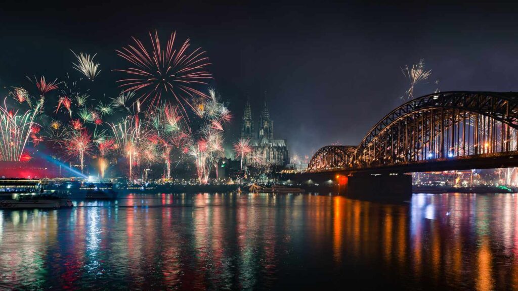 germany new year's firework
