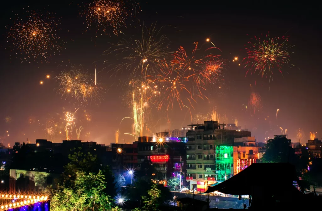 India diwali fireworks